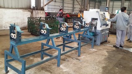 液壓自動下料雙頭倒角機——佛山市順德區容桂駿雄機械廠的專業制造